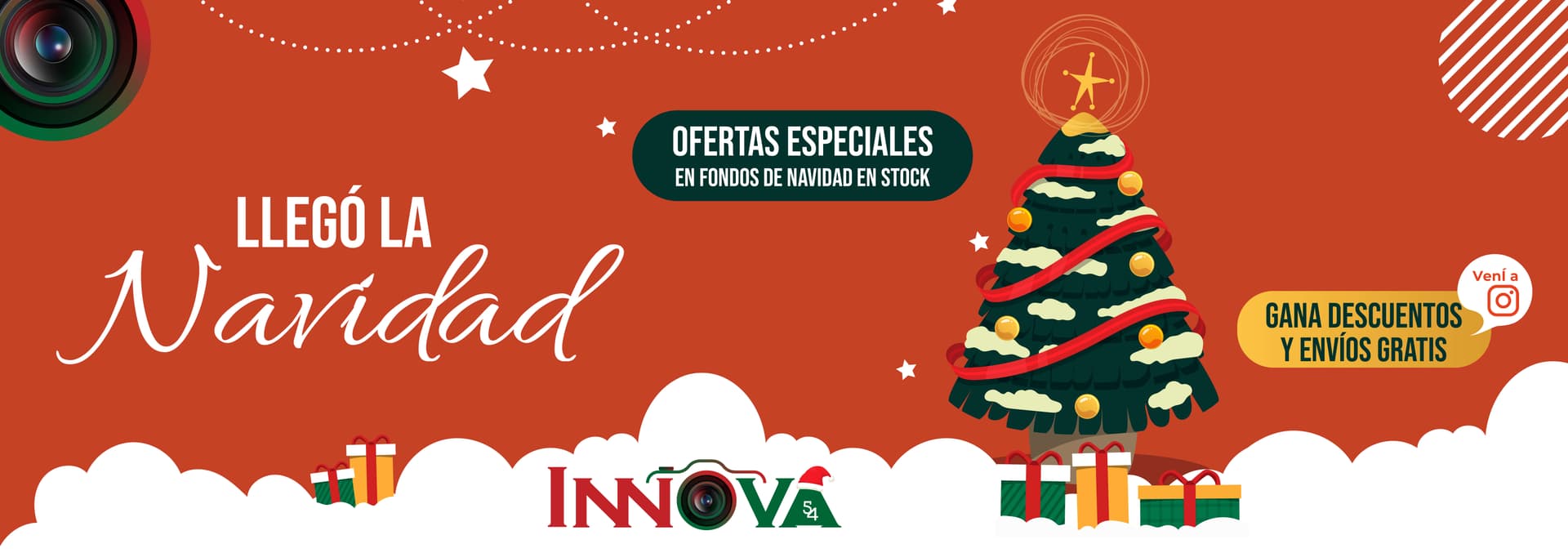 Navidad Backdrop