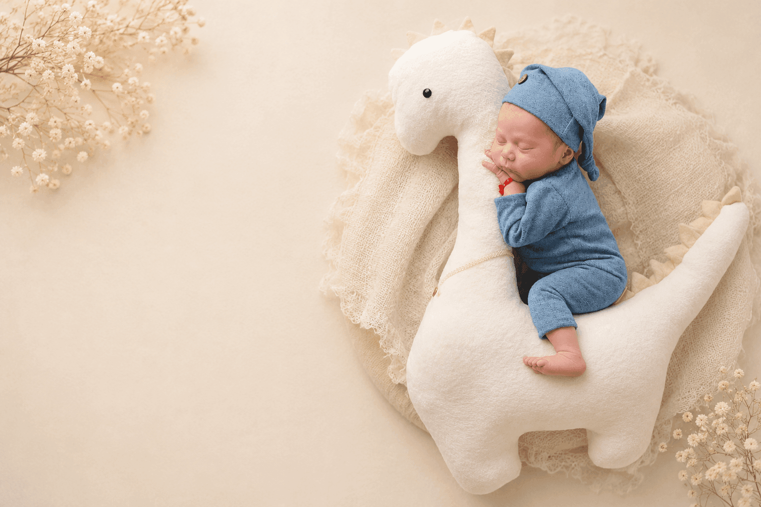 Fondos y props para sesiones newborn